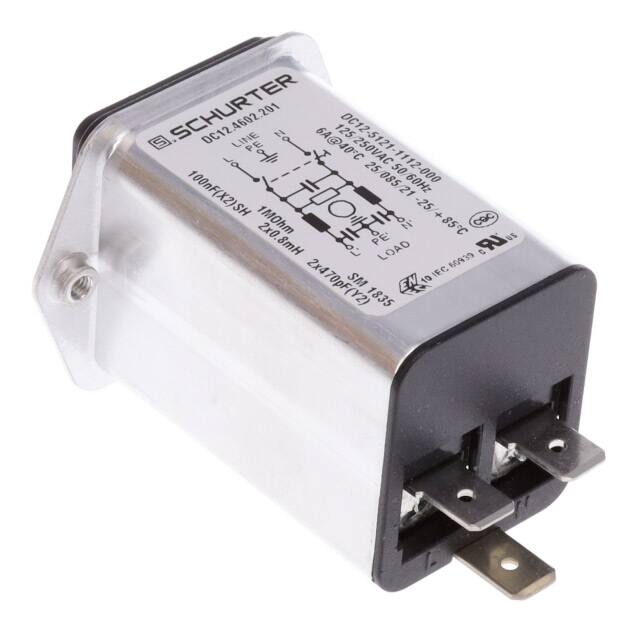 DC12.4602.201 SCHURTER Inc.  Modules d'entrée d'alimentation (PEM)